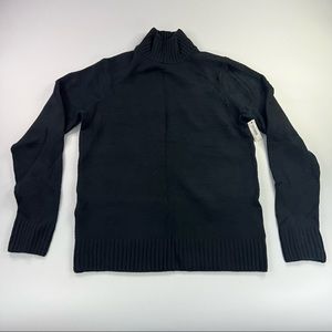 Amazon Essentials Men's Medium Sweater Long-Sleeve Turtleneck Black New